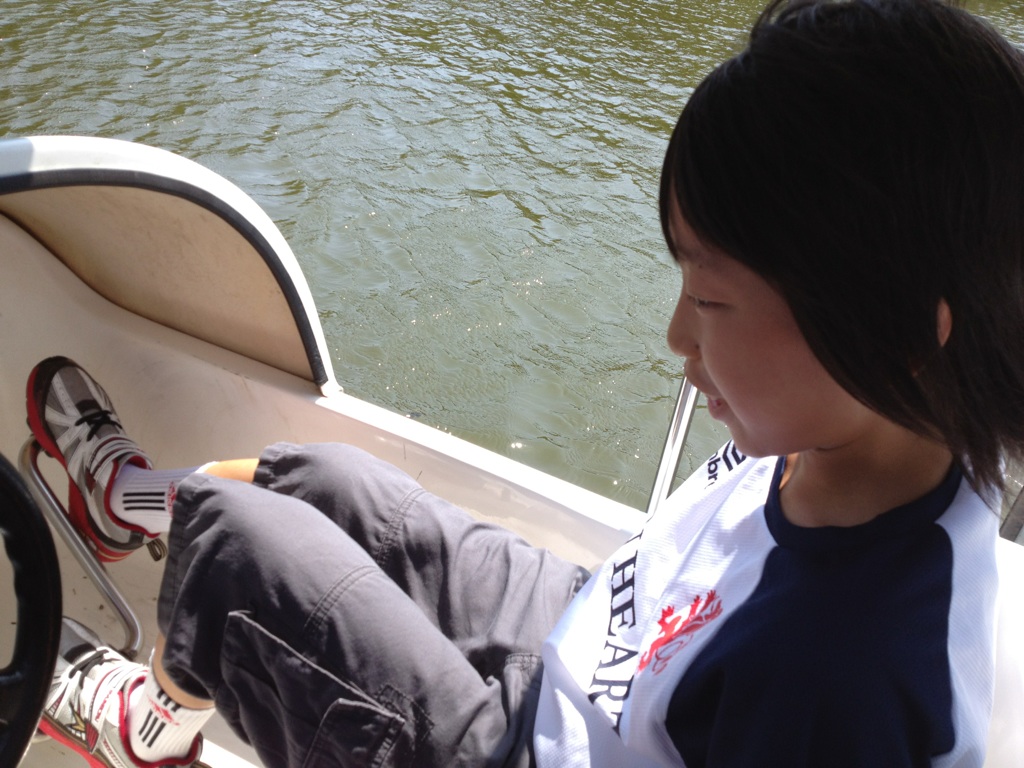 サイクルボートで・昭和記念公園
